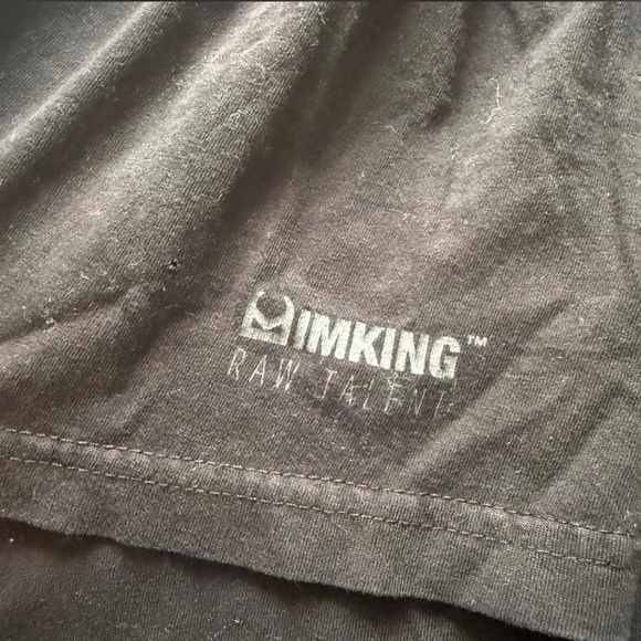 ImKing Black Graphic Tee - Picture 3 of 4